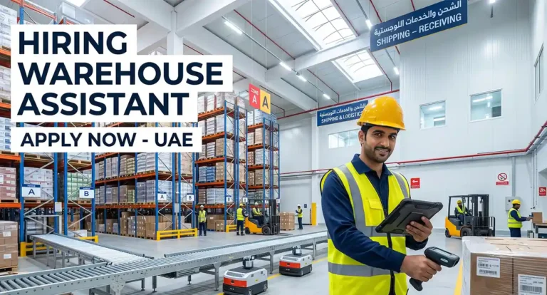 Warehouse Assistant Jobs - Dubai Urgent Vacancies 2026