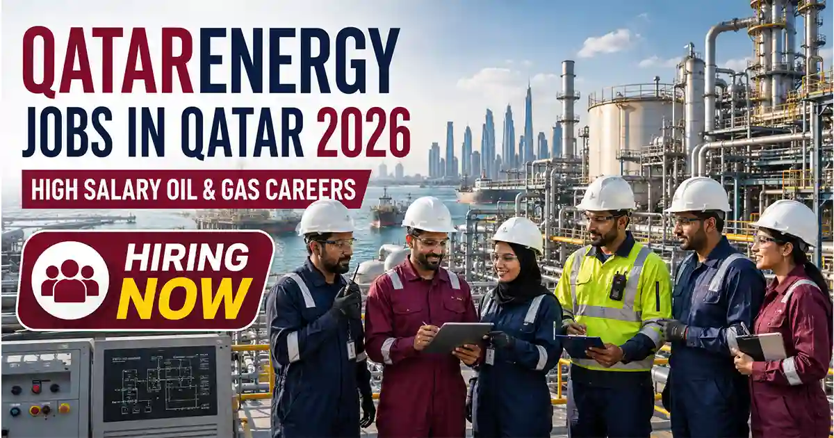 QatarEnergy Jobs in Qatar 2026 | High Salary Oil & Gas Careers – Apply Online