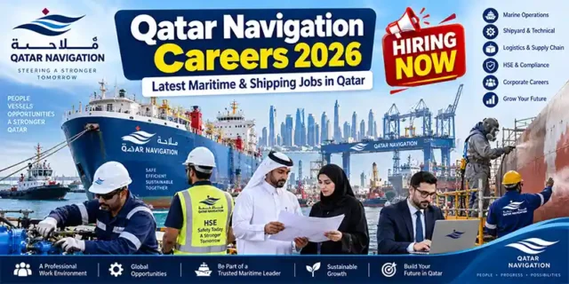 Qatar Navigation Careers 2026 | Latest Maritime & Shipping Jobs in Qatar – Apply Online