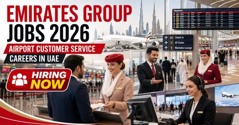Emirates Group Jobs 2026 | Airport Customer Service Careers in UAE – Apply Online