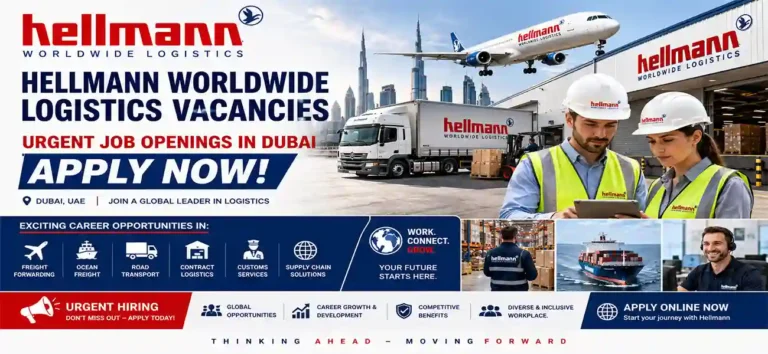 Hellmann Worldwide Logistics Vacancies | Urgent Job Openings in Dubai – Apply Now
