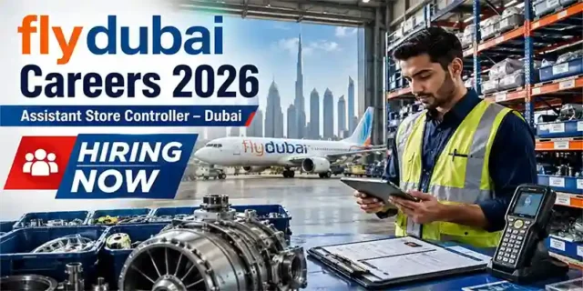 flydubai Careers 2026 | Assistant Store Controller