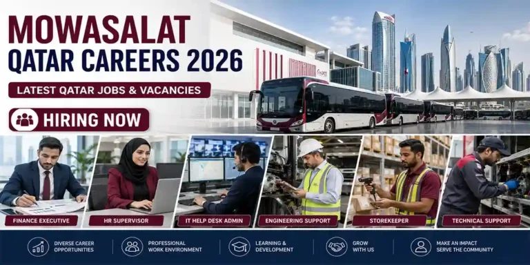 Mowasalat Qatar Careers 2026 | Latest Qatar Jobs & Vacancies – Apply Online