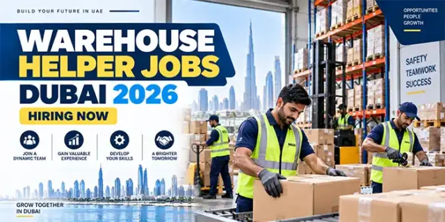 Warehouse Helper Jobs in Dubai 2026 | Latest Vacancy