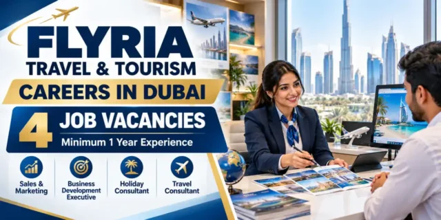 Flyria Travel & Tourism Careers in Dubai