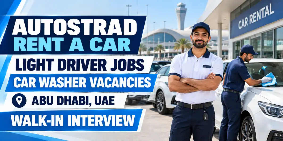 Light Driver Jobs in Abu Dhabi 2026