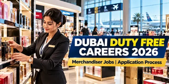 Merchandiser Jobs in Dubai Duty Free 2026