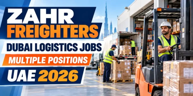 Zahr Freighters Dubai Logistics Jobs 2026 – Latest Vacancies